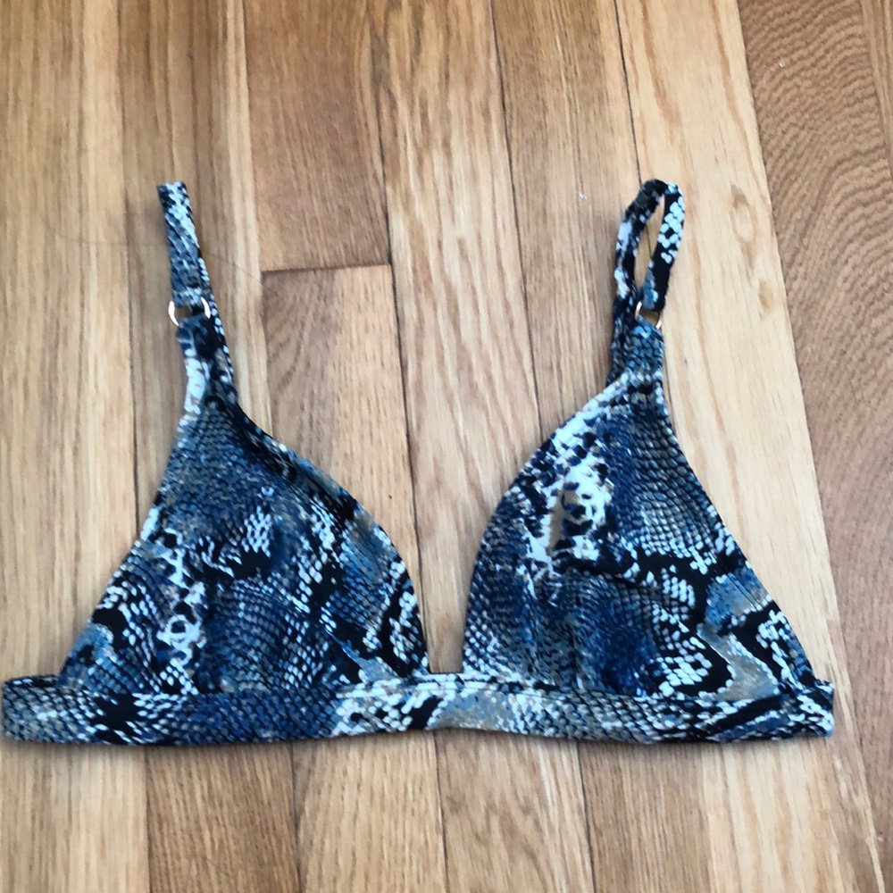 Snake skin bathing suit
